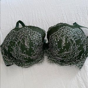 Victoria secret dark green bra